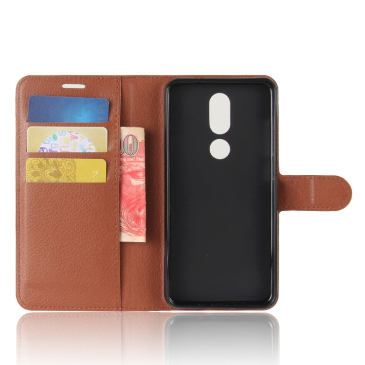 Litchi Texture Horizontal Flip Leather Case for Wiko VIEW PRIME, with Holder & Card Slots & Wallet