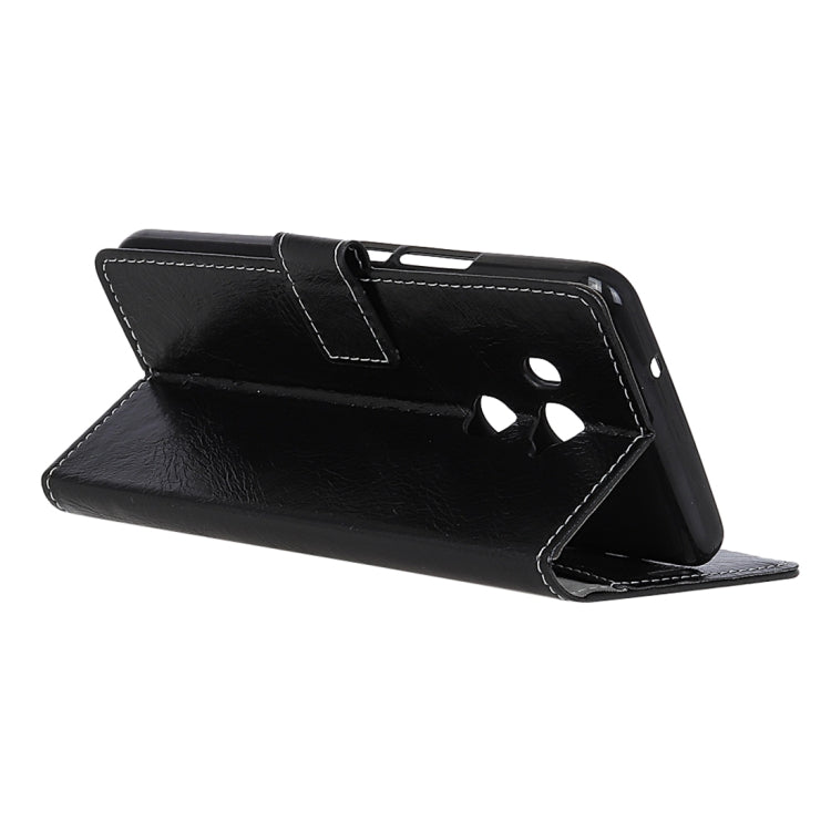 For HTC U11 Plus Retro Crazy Horse Texture Horizontal Flip Leather Case with Card Slots & Holder & Wallet & Photo Frame