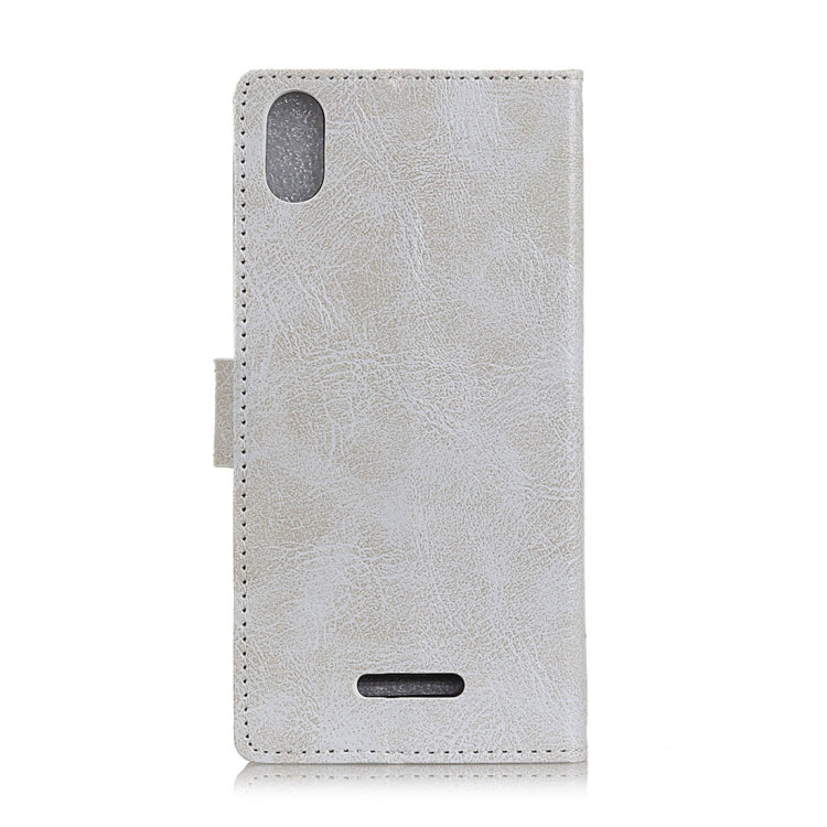 Wiko LENNY 4 Plus Retro Crazy Horse Texture Horizontal Flip Leather Case with Holder & Card Slots & Wallet & Photo Frame