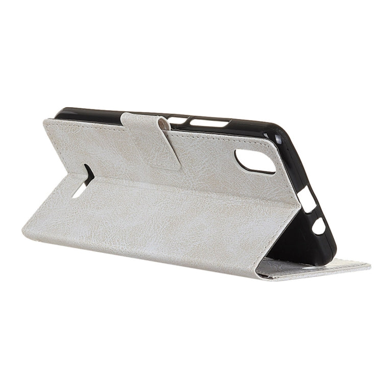 Wiko LENNY 4 Plus Retro Crazy Horse Texture Horizontal Flip Leather Case with Holder & Card Slots & Wallet & Photo Frame