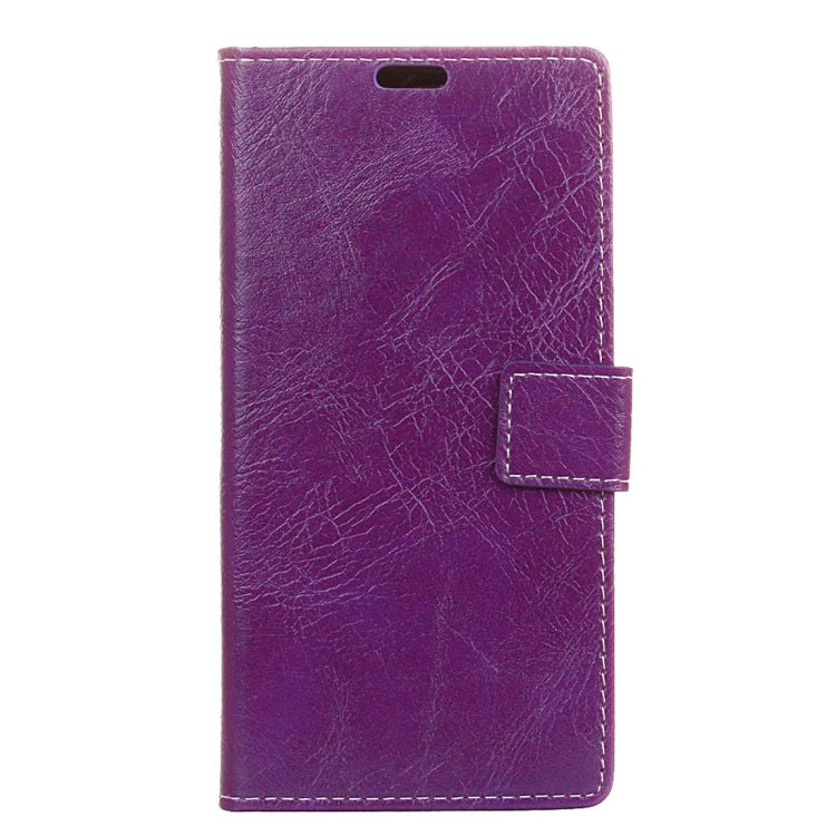 Wiko TOMMY 2 Plus Retro Crazy Horse Texture Horizontal Flip Leather Case with Holder & Card Slots & Wallet & Photo Frame