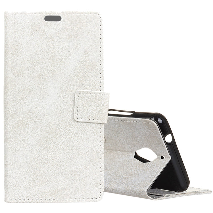 Wiko TOMMY 2 Plus Retro Crazy Horse Texture Horizontal Flip Leather Case with Holder & Card Slots & Wallet & Photo Frame