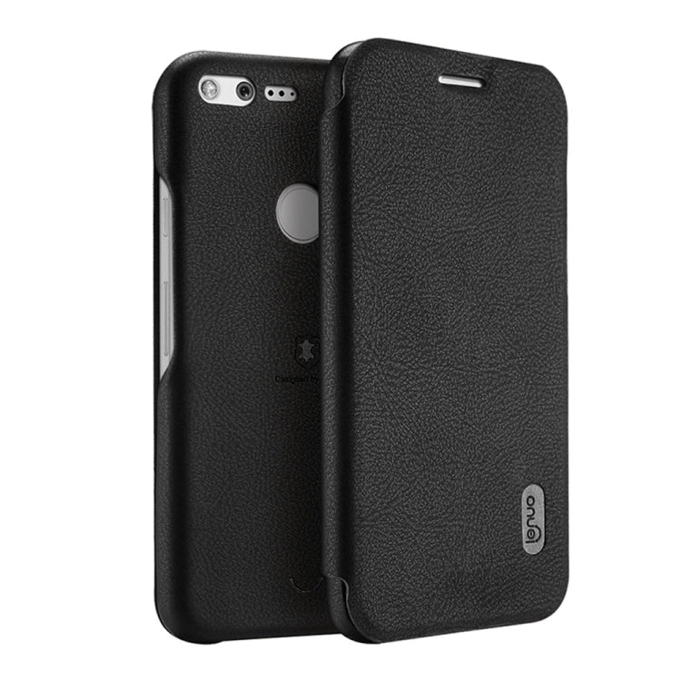Lenuo for Google Pixel PU+PC  Litchi Texture Horizontal Flip Leather Case with