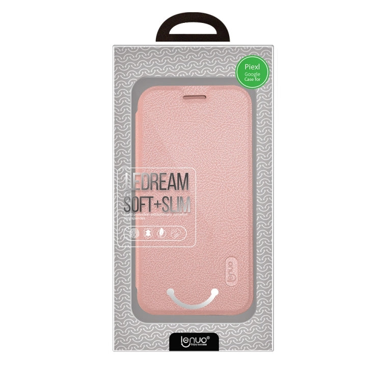 Lenuo for Google Pixel PU+PC  Litchi Texture Horizontal Flip Leather Case with