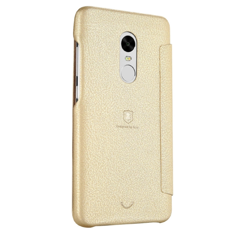 Lenuo for  Xiaomi Redmi Note 4 PU+PC Litchi Texture Horizontal Flip Leather Case with Card Slots