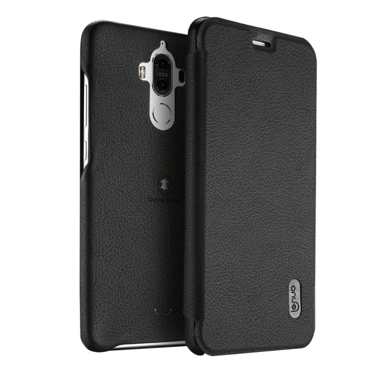Lenuo for  Huawei Mate 9 PU+PC Litchi Texture Horizontal Flip Leather Case with Card Slots