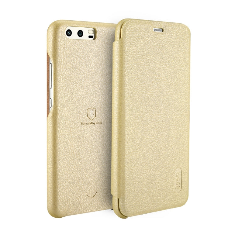 Lenuo for  Huawei P10 PU+PC Litchi Texture Horizontal Flip Leather Case with Card Slots