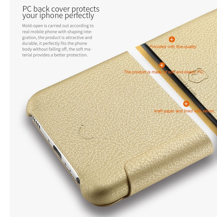 Lenuo for  Huawei P10 PU+PC Litchi Texture Horizontal Flip Leather Case with Card Slots