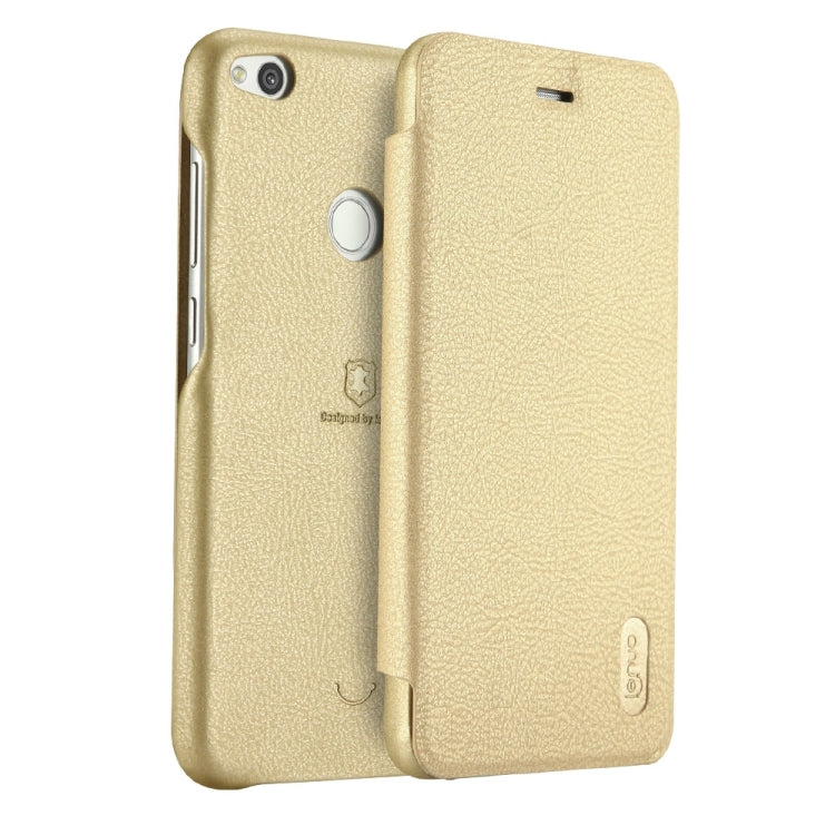 Lenuo for  Huawei P8 Lite 2017 PU+PC Litchi Texture Horizontal Flip Leather Case with Card Slots