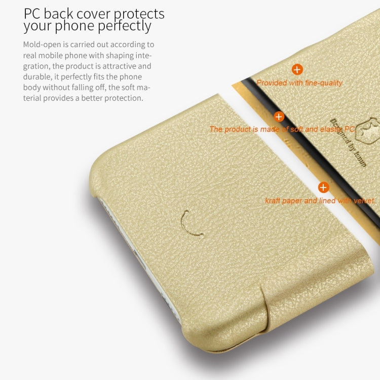 Lenuo for  Huawei P8 Lite 2017 PU+PC Litchi Texture Horizontal Flip Leather Case with Card Slots