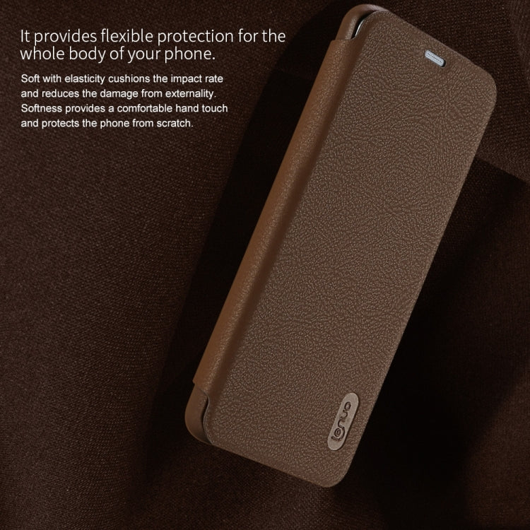 Lenuo for LG G6 PU+PC Litchi Texture Horizontal Flip Leather Case with Card Slots