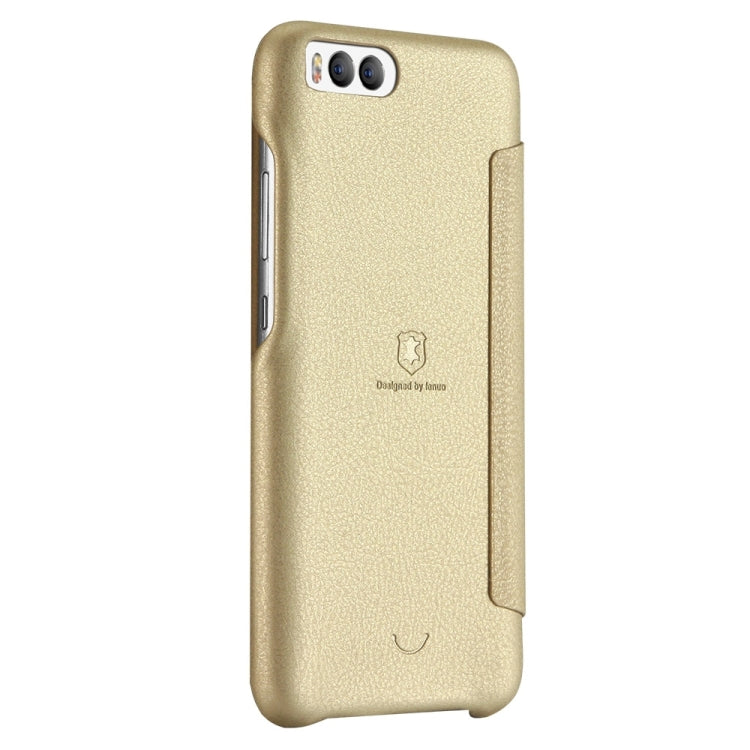 Lenuo for  Xiaomi Mi 6 PU+PC Litchi Texture Horizontal Flip Leather Case with Card Slots