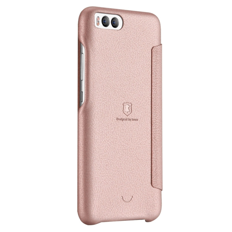 Lenuo for  Xiaomi Mi 6 PU+PC Litchi Texture Horizontal Flip Leather Case with Card Slots