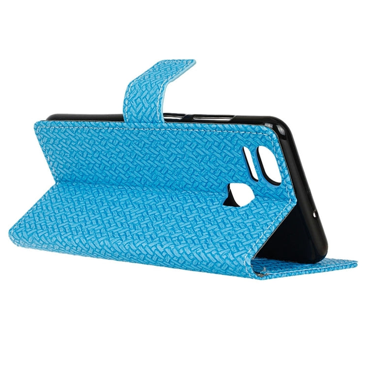 For ASUS ZenFone 3 Zoom / ZE553KL Knit Texture Horizontal Flip Leather Case with Holder & Card Slots & Wallet & Photo Frame