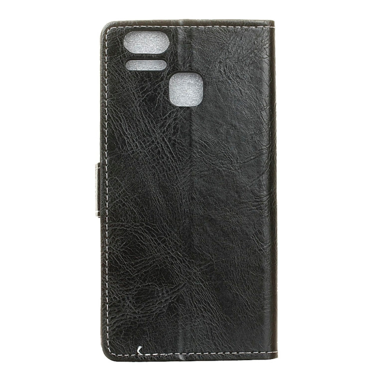 For ASUS ZenFone 3 Zoom / ZE553KL Retro Crazy Horse Texture Horizontal Flip Leather Case with Holder & Card Slots & Wallet & Photo Frame