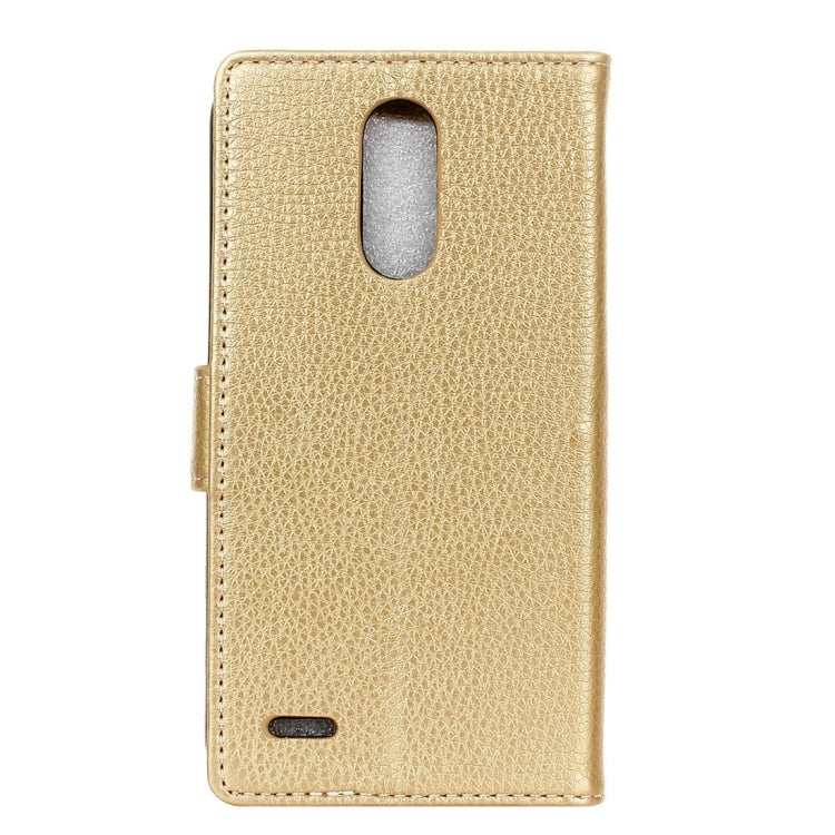 For LG K10 (2017) (EU Version) Litchi Texture Horizontal Flip Leather Case with Holder & Card Slots & Wallet & Photo Frame