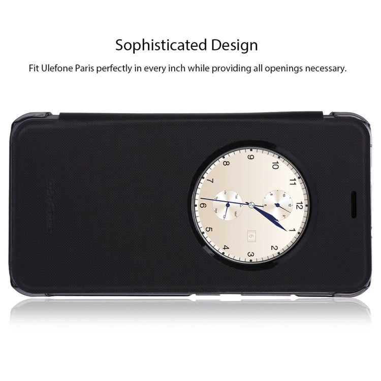 Ulefone for Paris  (S-MPH-1085)  Horizontal Flip Leather Case with Caller ID Display