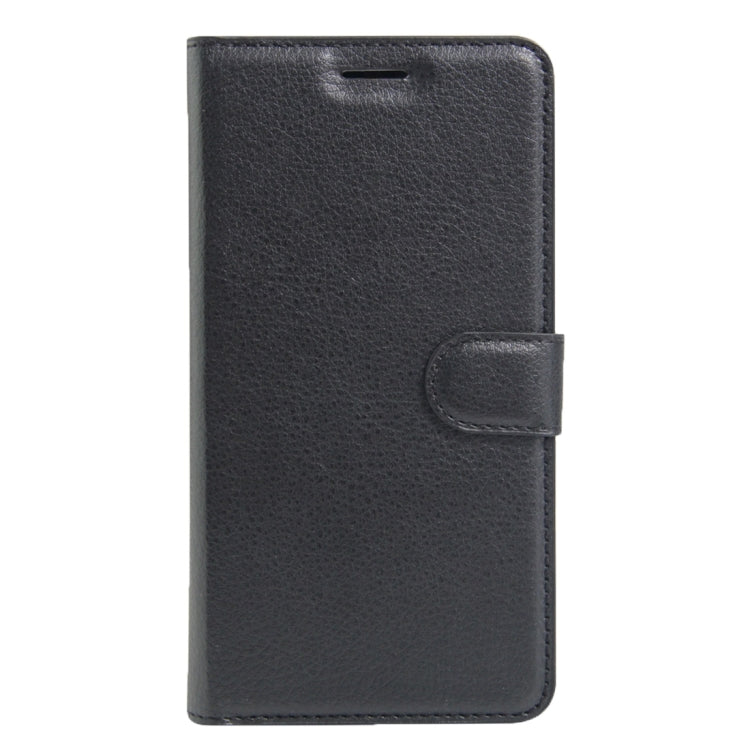 For DOOGEE X5 MAX Litchi Texture Horizontal Flip Leather Case with Magnetic Buckle & Holder & Card Slots & Wallet