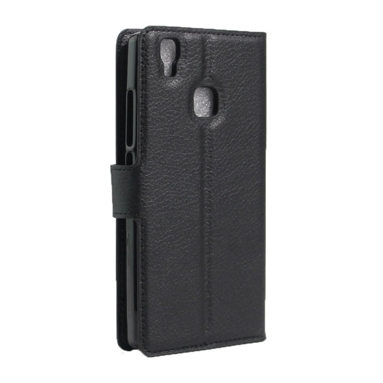 For DOOGEE X5 MAX Litchi Texture Horizontal Flip Leather Case with Magnetic Buckle & Holder & Card Slots & Wallet