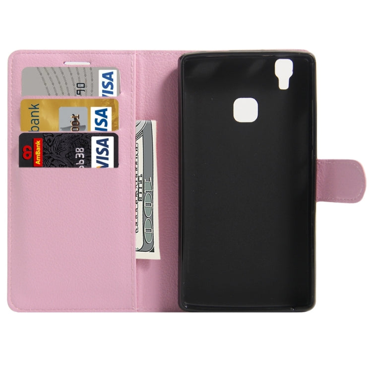For DOOGEE X5 MAX Litchi Texture Horizontal Flip Leather Case with Magnetic Buckle & Holder & Card Slots & Wallet