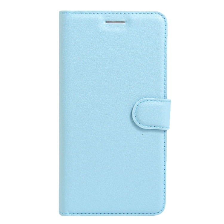 For DOOGEE X5 MAX Litchi Texture Horizontal Flip Leather Case with Magnetic Buckle & Holder & Card Slots & Wallet