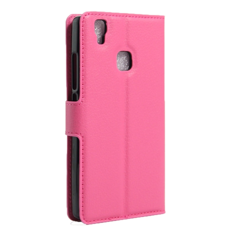 For DOOGEE X5 MAX Litchi Texture Horizontal Flip Leather Case with Magnetic Buckle & Holder & Card Slots & Wallet