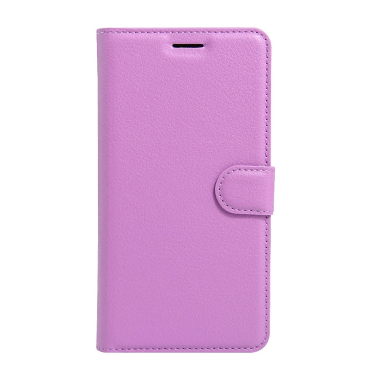 For DOOGEE X5 MAX Litchi Texture Horizontal Flip Leather Case with Magnetic Buckle & Holder & Card Slots & Wallet
