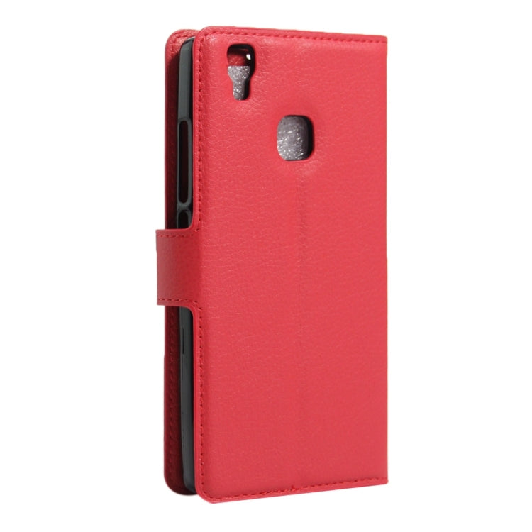 For DOOGEE X5 MAX Litchi Texture Horizontal Flip Leather Case with Magnetic Buckle & Holder & Card Slots & Wallet