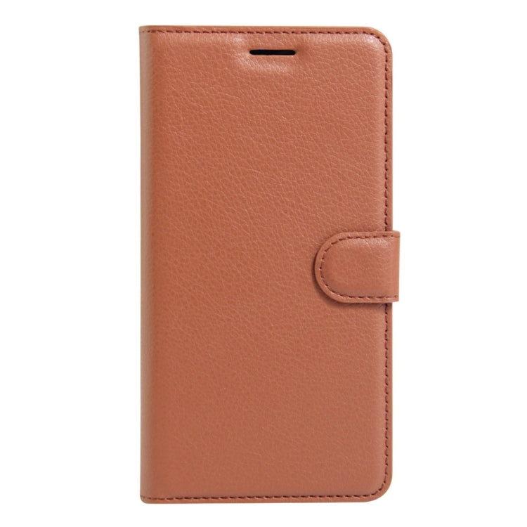 For DOOGEE X5 MAX Litchi Texture Horizontal Flip Leather Case with Magnetic Buckle & Holder & Card Slots & Wallet
