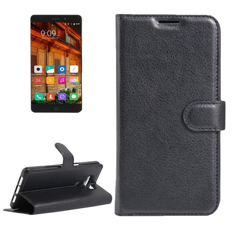 For Elephone  P9000 Litchi Texture Horizontal Flip Leather Case with Magnetic Buckle & Holder & Card Slots & Wallet