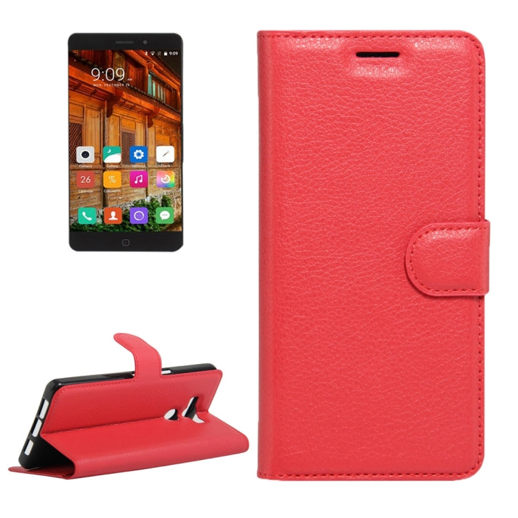 For Elephone  P9000 Litchi Texture Horizontal Flip Leather Case with Magnetic Buckle & Holder & Card Slots & Wallet