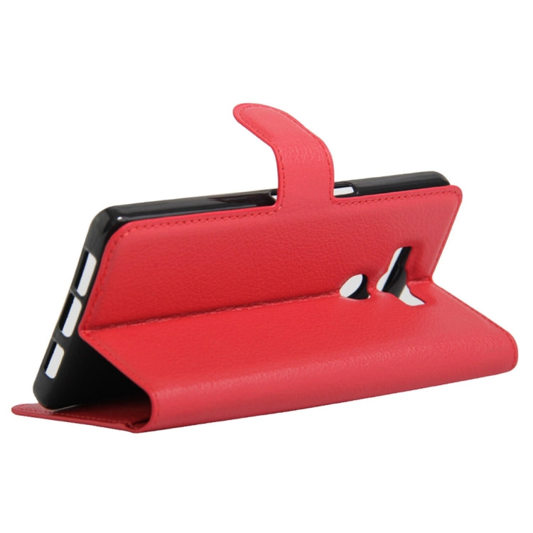 For Elephone  P9000 Litchi Texture Horizontal Flip Leather Case with Magnetic Buckle & Holder & Card Slots & Wallet