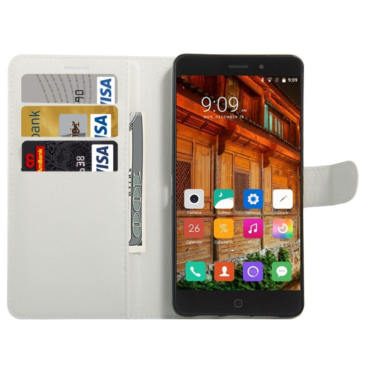 For Elephone  P9000 Litchi Texture Horizontal Flip Leather Case with Magnetic Buckle & Holder & Card Slots & Wallet