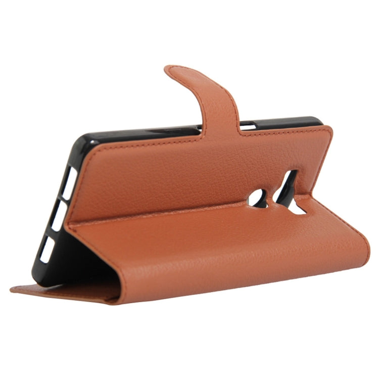 For Elephone  P9000 Litchi Texture Horizontal Flip Leather Case with Magnetic Buckle & Holder & Card Slots & Wallet