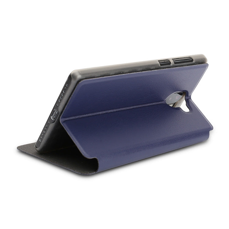 OCUBE for Leagoo Kiicaa Mix (MPH4355B) Spring Texture Horizontal Flip Leather Case with Holder