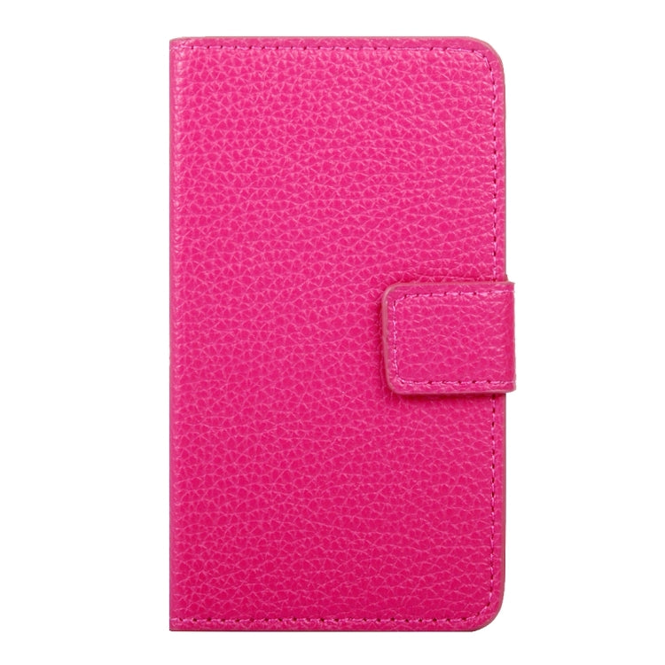 For LG K8 Litchi Texture Horizontal Flip Leather Case with Magnetic Buckle & Holder & Card Slots & Wallet