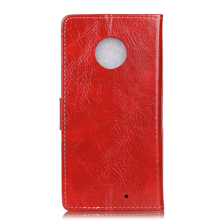 For Motorola Moto X4 Crazy Horse Texture Horizontal Flip Shockproof Protective Leather Case with Holder
