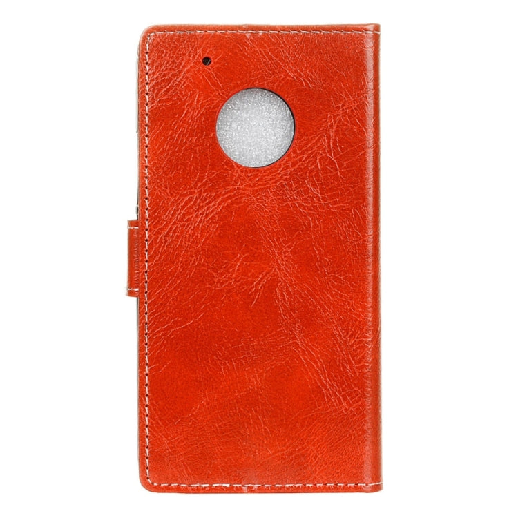 For Motorola Moto G (5th Gen.) Retro Crazy Horse Texture Horizontal Flip Leather Case with Holder & Card Slots & Wallet & Photo Frame