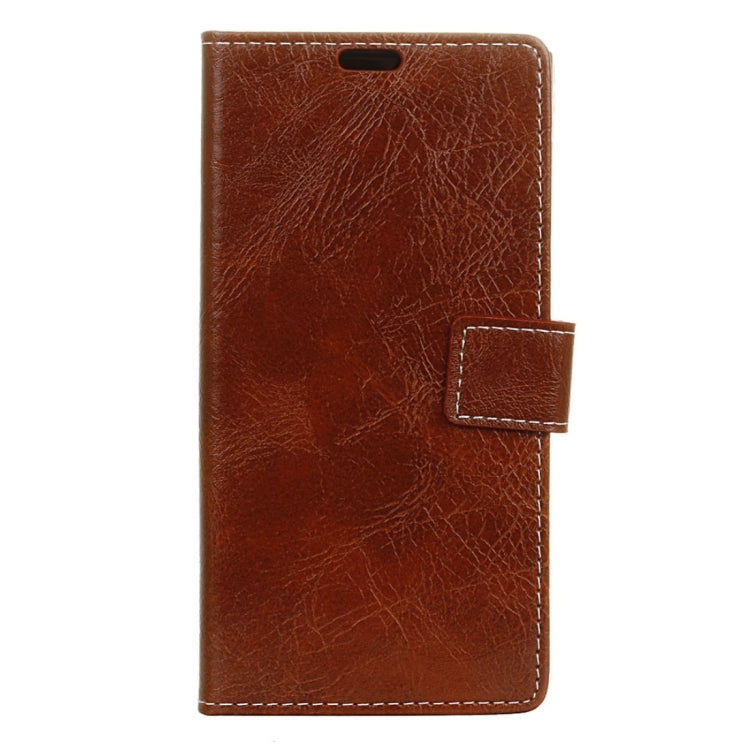 For Motorola Moto G (5th Gen.) Retro Crazy Horse Texture Horizontal Flip Leather Case with Holder & Card Slots & Wallet & Photo Frame