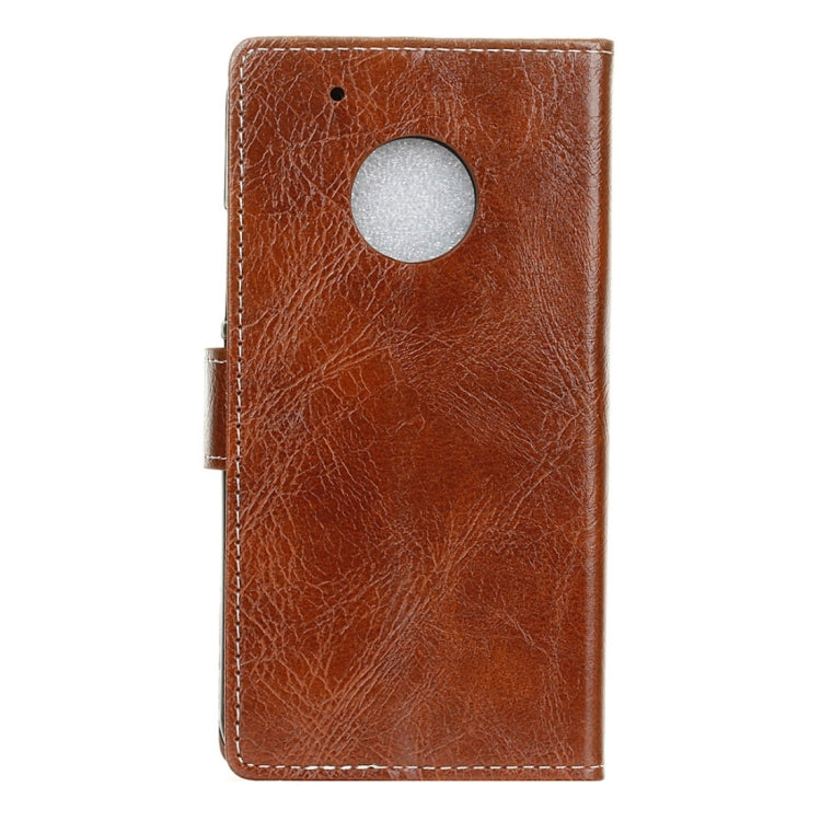 For Motorola Moto G (5th Gen.) Retro Crazy Horse Texture Horizontal Flip Leather Case with Holder & Card Slots & Wallet & Photo Frame