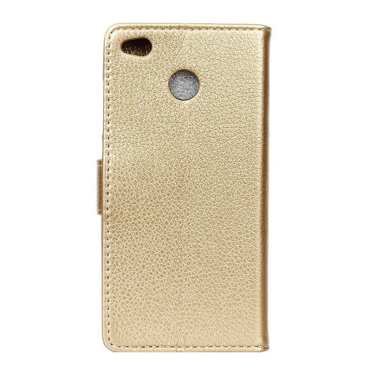 For Xiaomi  Redmi 4X Litchi Texture Horizontal Flip Leather Case with Holder & Card Slots & Wallet