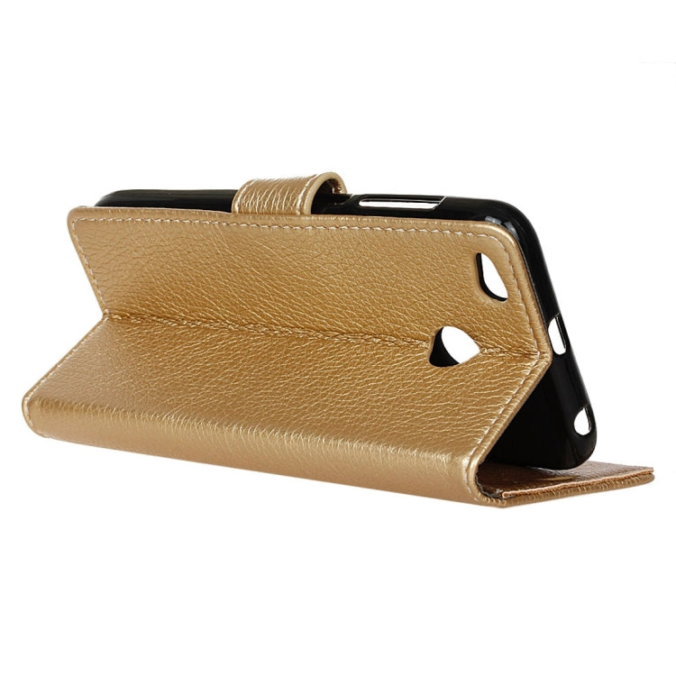 For Xiaomi  Redmi 4X Litchi Texture Horizontal Flip Leather Case with Holder & Card Slots & Wallet
