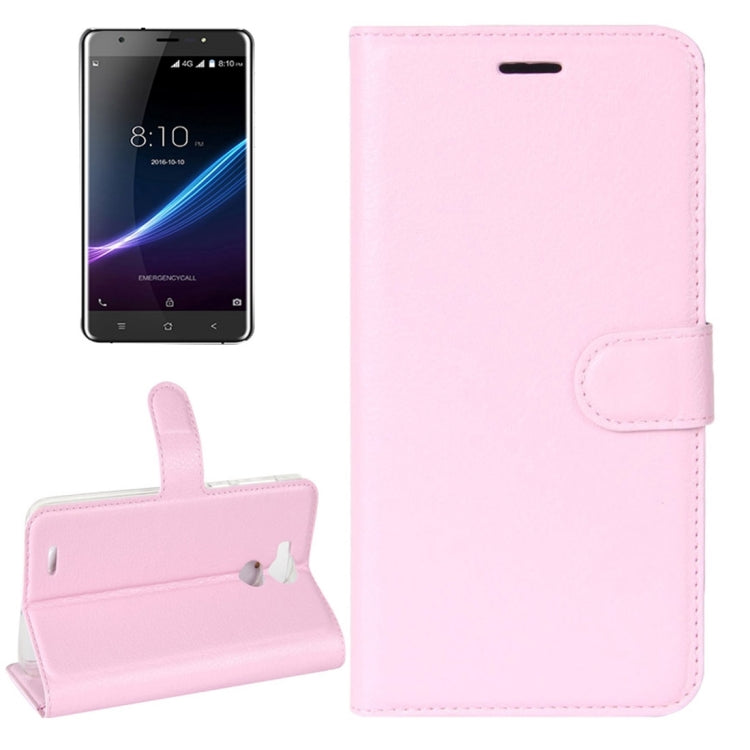 For Blackview R6 Litchi Texture Horizontal Flip Leather Case with Holder & Card Slots & Wallet