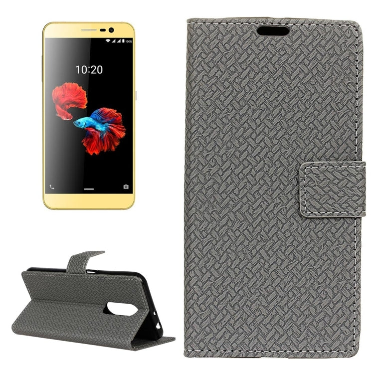 For ZTE A910 Weaving Texture Horizontal Flip PU Leather Case with Holder & Card Slots & Wallet & Photo Frame