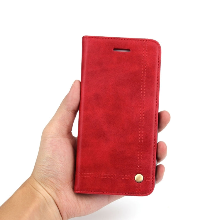 For Sony Xperia XZ & XZs Retro Crazy Horse Texture Horizontal Flip Leather Case with Holder & Card Slots & Wallet(Red)