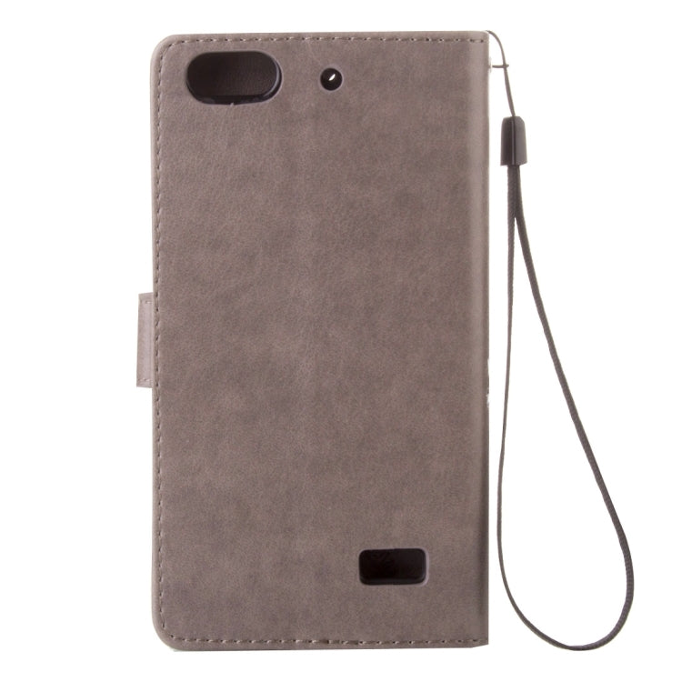 For Huawei  Honor 4C Crazy Horse Texture Printing Horizontal Flip Leather Case with Holder & Card Slots & Wallet & Lanyard