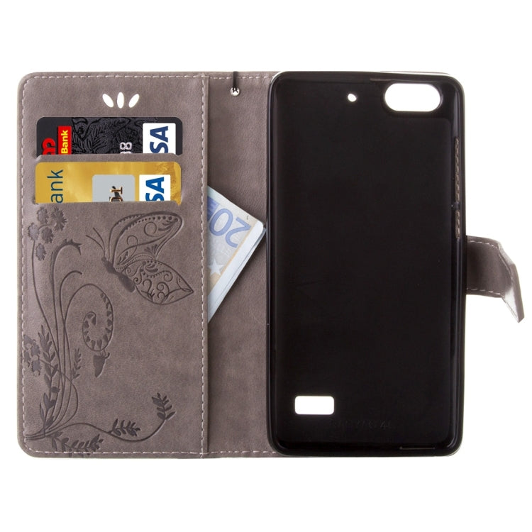 For Huawei  Honor 4C Crazy Horse Texture Printing Horizontal Flip Leather Case with Holder & Card Slots & Wallet & Lanyard
