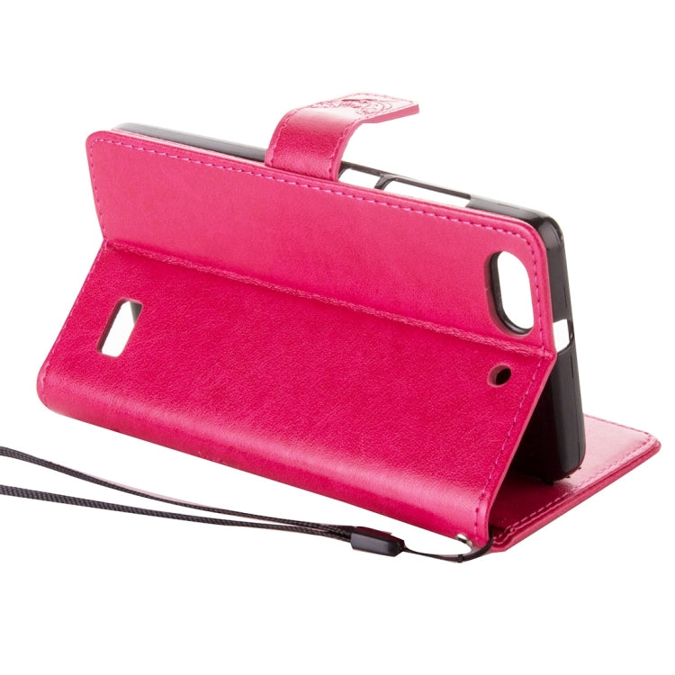 For Huawei  Honor 4C Crazy Horse Texture Printing Horizontal Flip Leather Case with Holder & Card Slots & Wallet & Lanyard