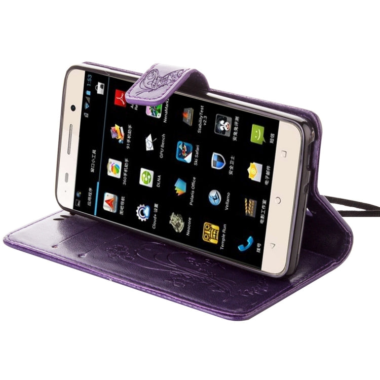 For Huawei  Honor 4C Crazy Horse Texture Printing Horizontal Flip Leather Case with Holder & Card Slots & Wallet & Lanyard