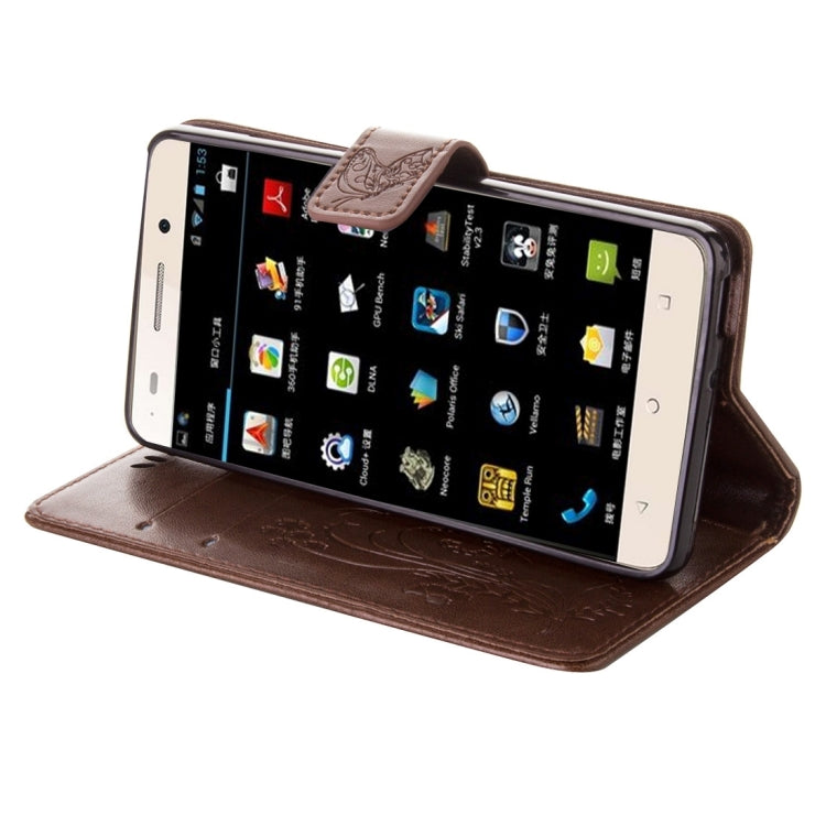 For Huawei  Honor 4C Crazy Horse Texture Printing Horizontal Flip Leather Case with Holder & Card Slots & Wallet & Lanyard